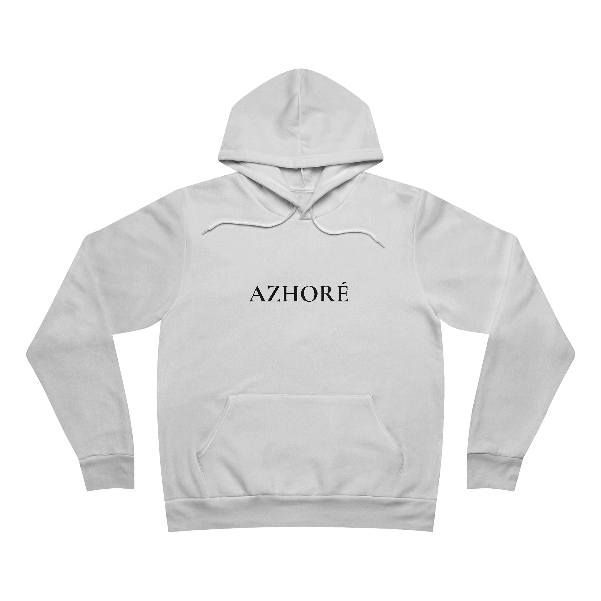 Minimalist Unisex Hoodie with AZHORÉ Design, Cozy Pullover for Casual Wear, Gift Idea for Birthdays, Holidays, or Everyday Style